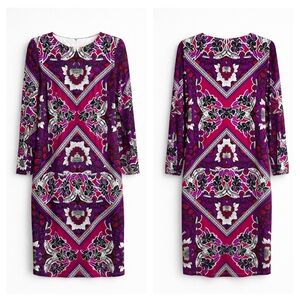 MAGGY LONDON | hibisscus shift dress